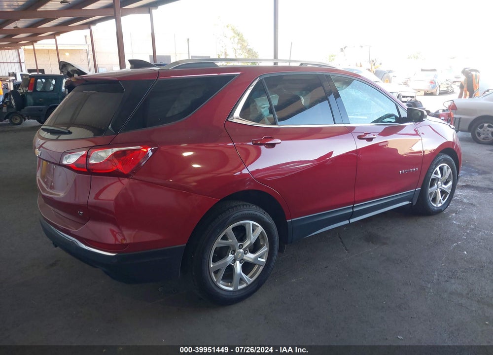 2020 CHEVROLET EQUINOX FWD LT 2.0L TURBO VIN: 3GNAXLEX9LS526039