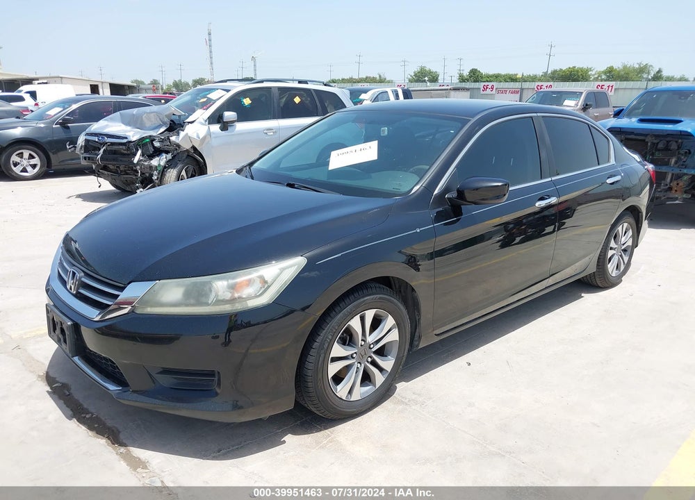 2013 HONDA ACCORD VIN: 1HGCR2F39DA255764