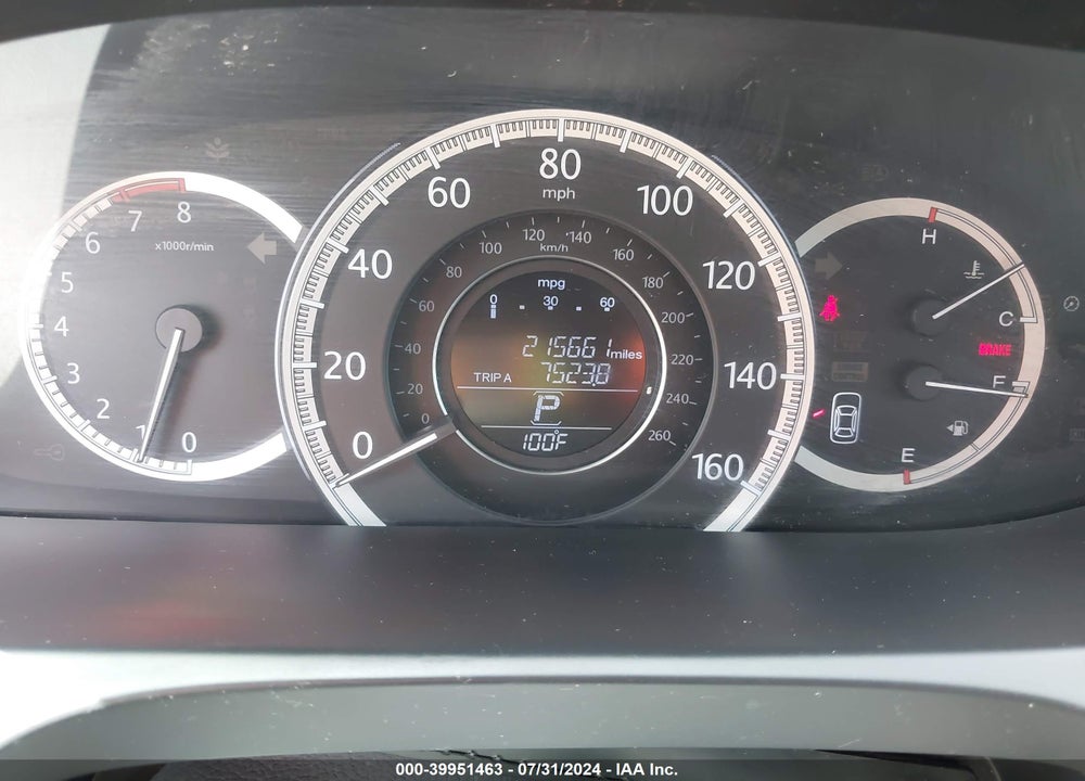 2013 HONDA ACCORD VIN: 1HGCR2F39DA255764