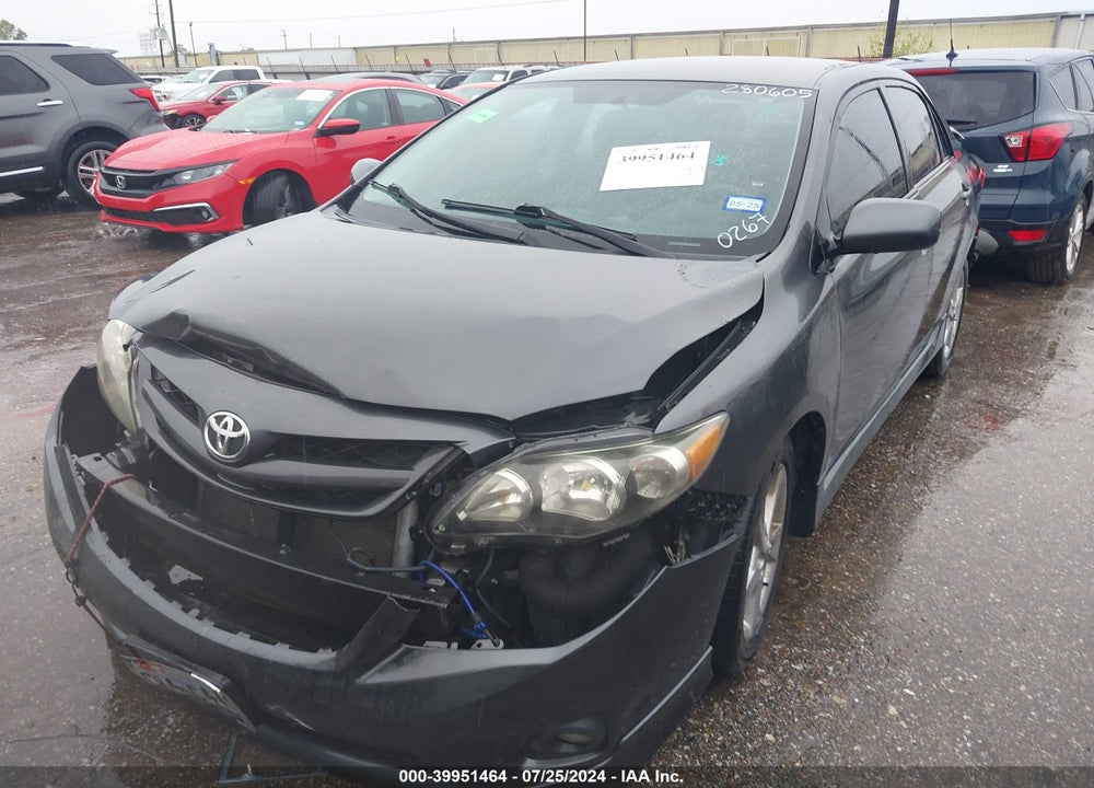 2011 TOYOTA COROLLA LE/S VIN: 2T1BU4EE1BC600267