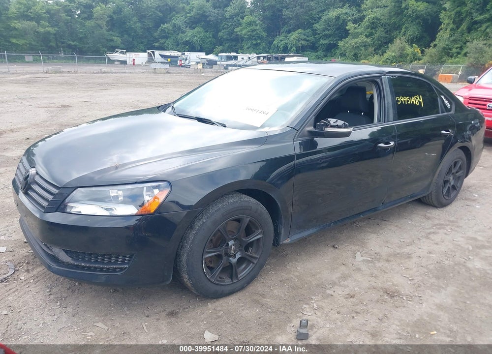 2013 VOLKSWAGEN PASSAT 2.5L S/2.5L WOLFSBURG EDITION VIN: 1VWAP7A30DC061531