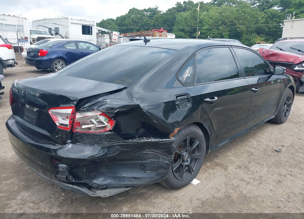 2013 VOLKSWAGEN PASSAT 2.5L S/2.5L WOLFSBURG EDITION VIN: 1VWAP7A30DC061531