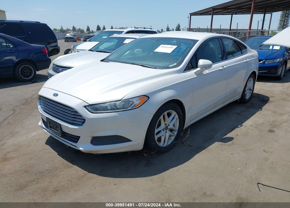 2014 FORD FUSION SE VIN: 3FA6P0HD7ER122686