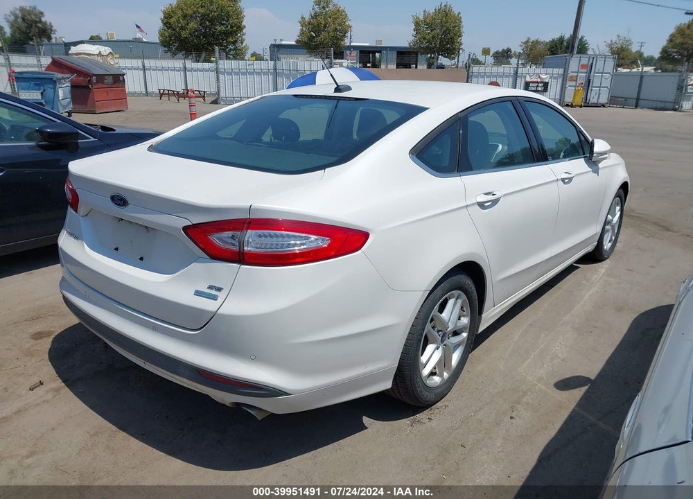 2014 FORD FUSION SE VIN: 3FA6P0HD7ER122686