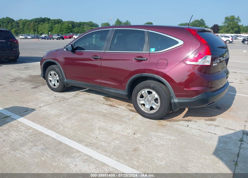 2014 HONDA CR-V LX VIN: 5J6RM4H38EL041025