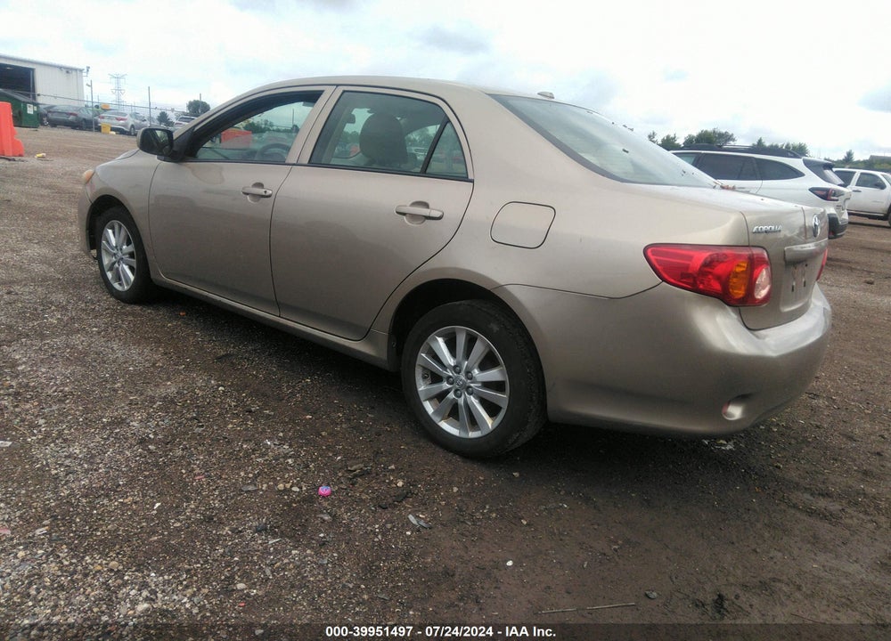 2009 TOYOTA COROLLA LE VIN: 1NXBU40EX9Z008334
