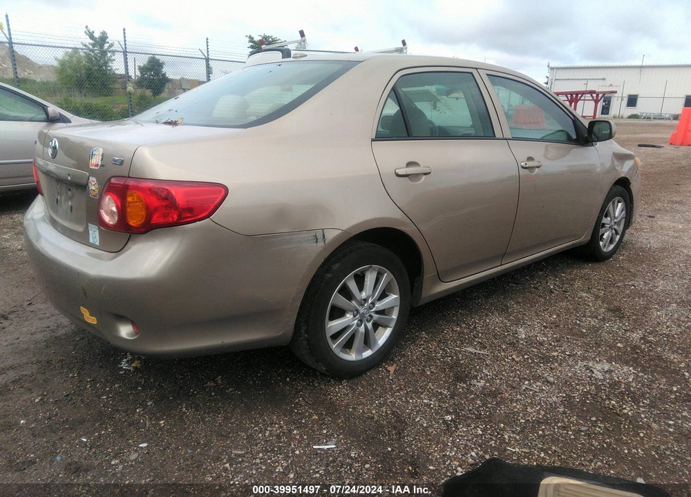2009 TOYOTA COROLLA LE VIN: 1NXBU40EX9Z008334