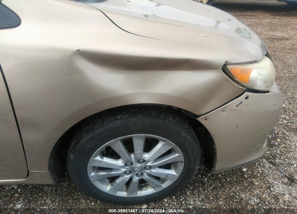 2009 TOYOTA COROLLA LE VIN: 1NXBU40EX9Z008334