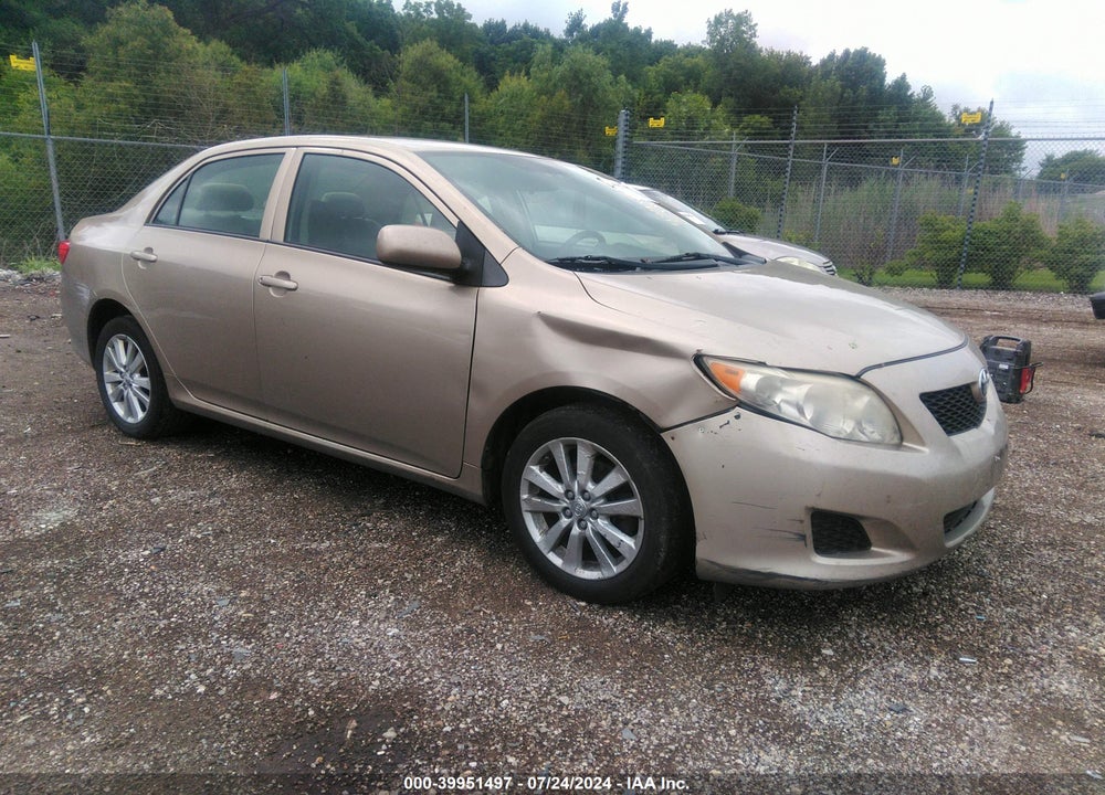 2009 TOYOTA COROLLA LE VIN: 1NXBU40EX9Z008334