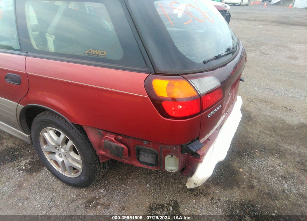 2004 SUBARU OUTBACK VIN: 4S3BH675247631481