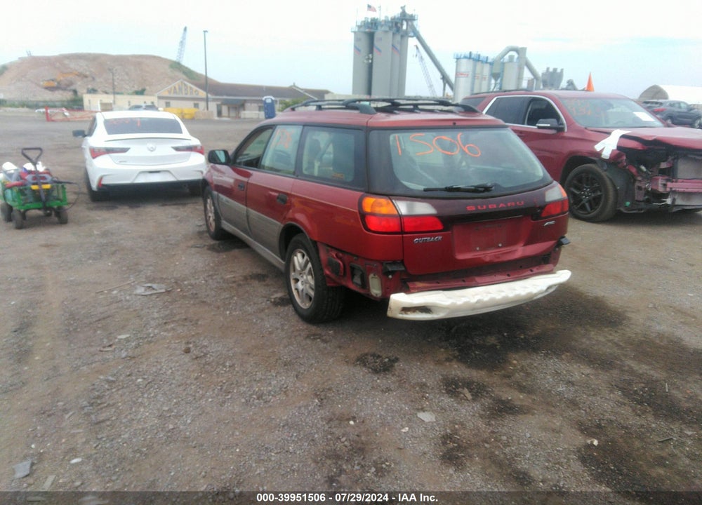 2004 SUBARU OUTBACK VIN: 4S3BH675247631481