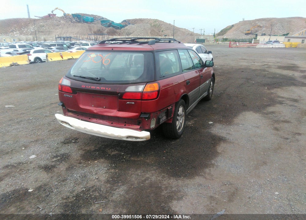 2004 SUBARU OUTBACK VIN: 4S3BH675247631481