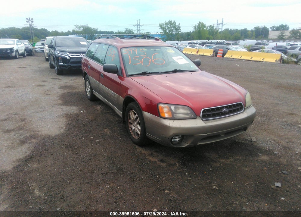 2004 SUBARU OUTBACK VIN: 4S3BH675247631481