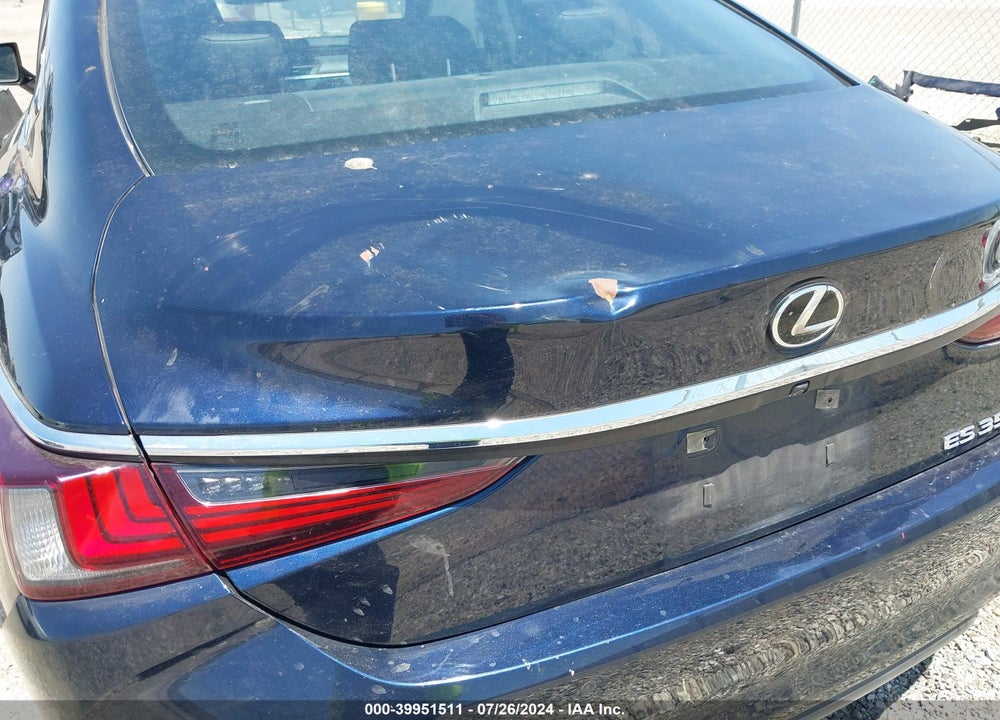 2019 LEXUS ES 350 F SPORT/LUXURY/ULTRA LUXURY VIN: 58ABZ1B18KU012682