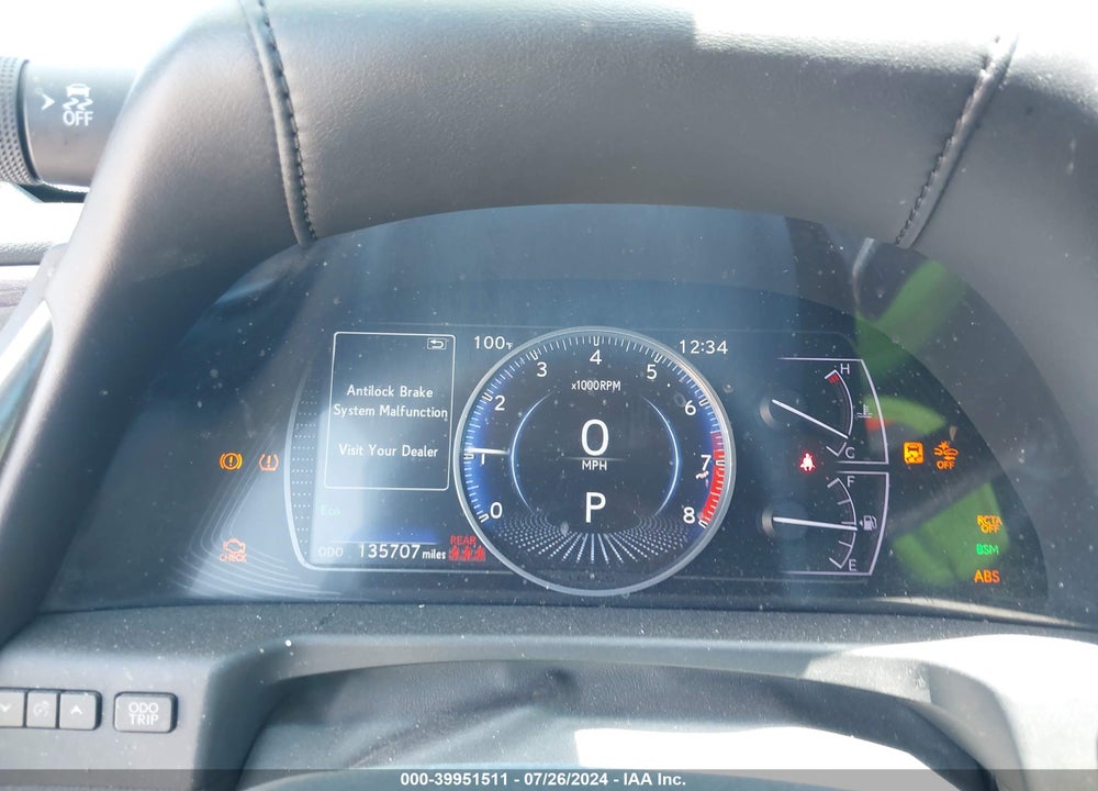 2019 LEXUS ES 350 F SPORT/LUXURY/ULTRA LUXURY VIN: 58ABZ1B18KU012682