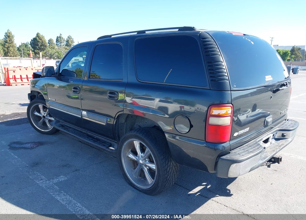 2003 CHEVROLET TAHOE LS VIN: 1GNEC13V33R151030