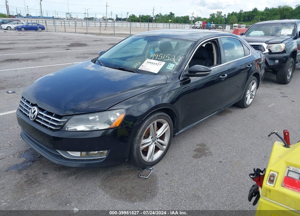 2012 VOLKSWAGEN PASSAT 3.6L V6 SE VIN: 1VWBM7A35CC025863