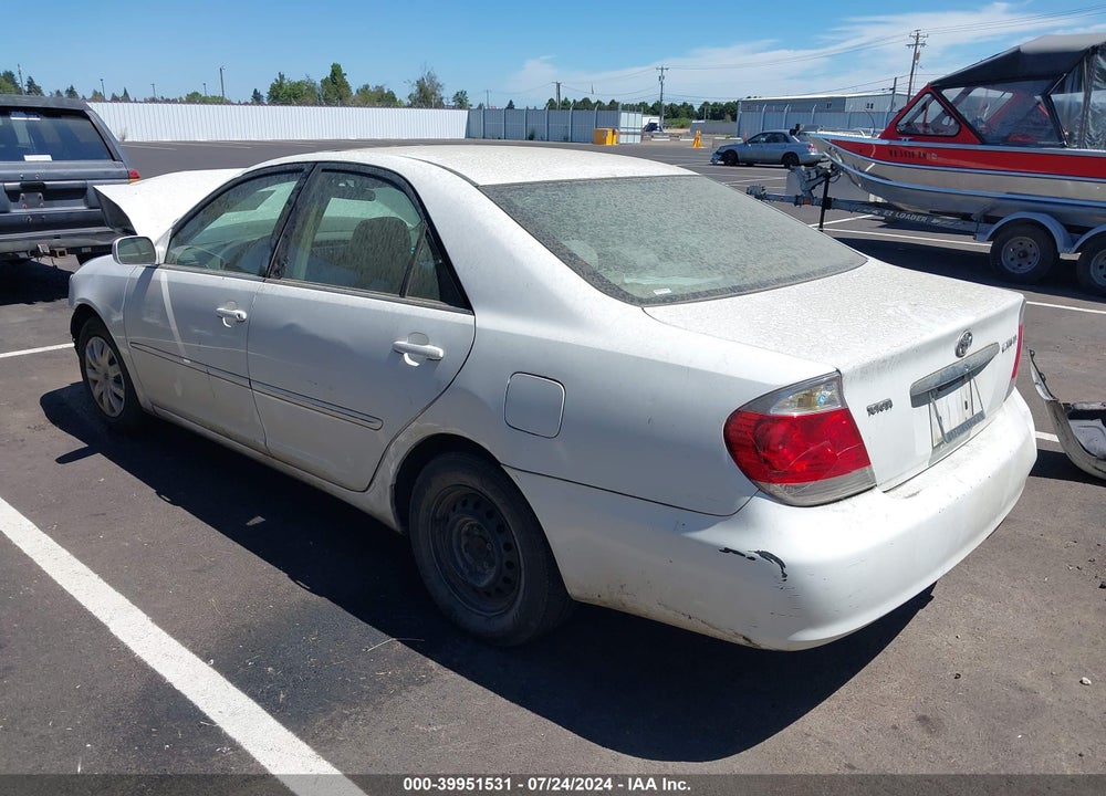 2005 TOYOTA CAMRY LE/SE/XLE VIN: 4T1BE30K05U641190