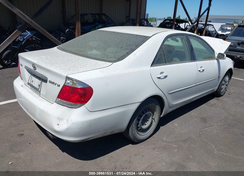 2005 TOYOTA CAMRY LE/SE/XLE VIN: 4T1BE30K05U641190