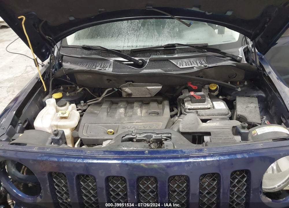 2013 JEEP PATRIOT SPORT VIN: 1C4NJRBB8DD145968