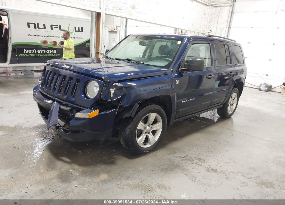 2013 JEEP PATRIOT SPORT VIN: 1C4NJRBB8DD145968