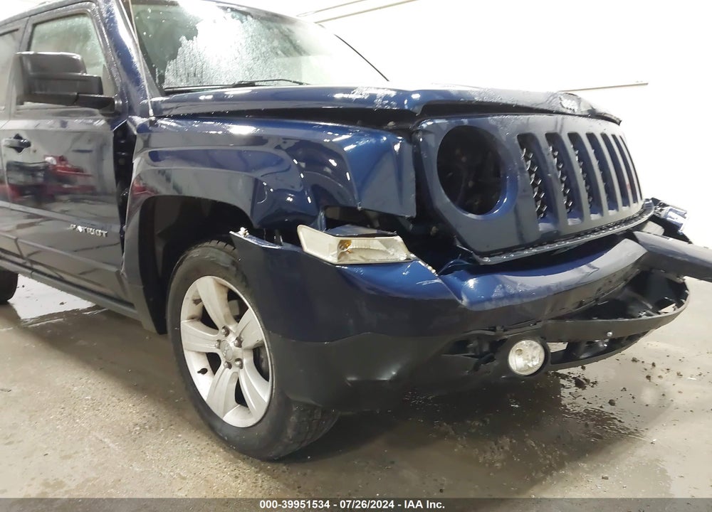 2013 JEEP PATRIOT SPORT VIN: 1C4NJRBB8DD145968