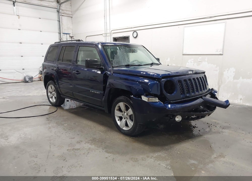 2013 JEEP PATRIOT SPORT VIN: 1C4NJRBB8DD145968