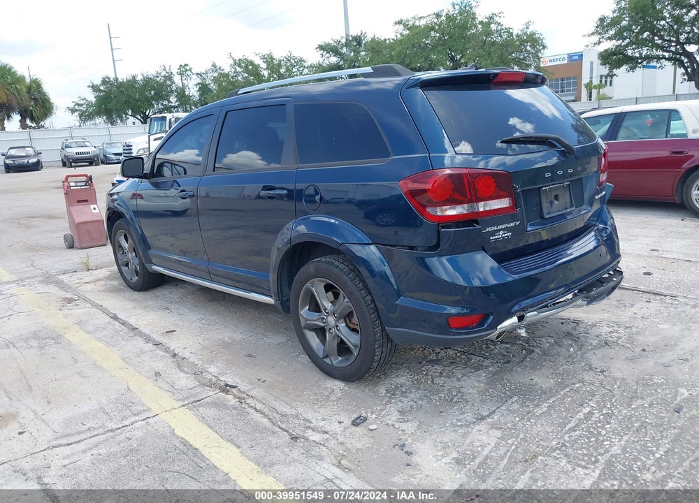 2015 DODGE JOURNEY CROSSROAD VIN: 3C4PDCGG2FT745626