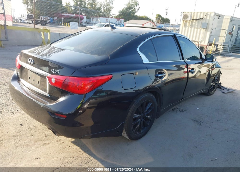 2015 INFINITI Q50 PREMIUM VIN: JN1BV7AR5FM405274