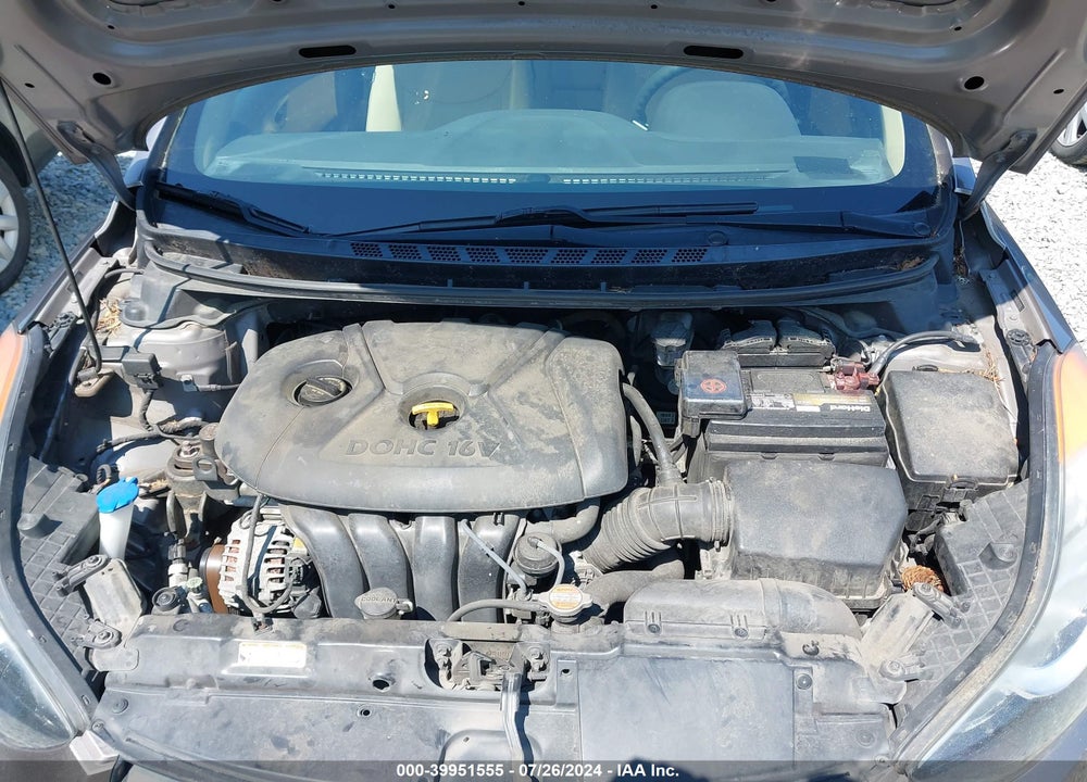 2012 HYUNDAI ELANTRA GLS VIN: 5NPDH4AE4CH113193
