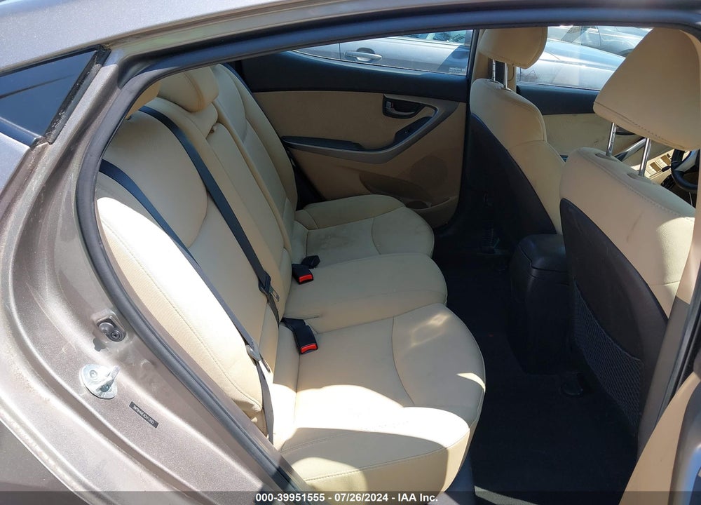 2012 HYUNDAI ELANTRA GLS VIN: 5NPDH4AE4CH113193