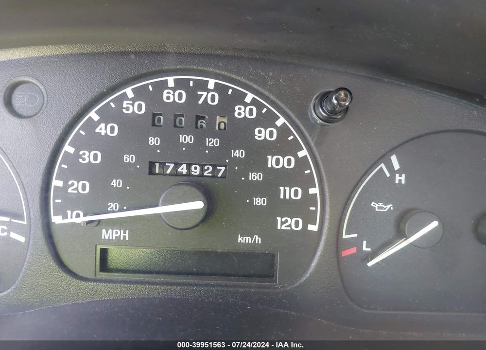 2000 FORD RANGER XL/XLT VIN: 1FTYR14C4YPB29509