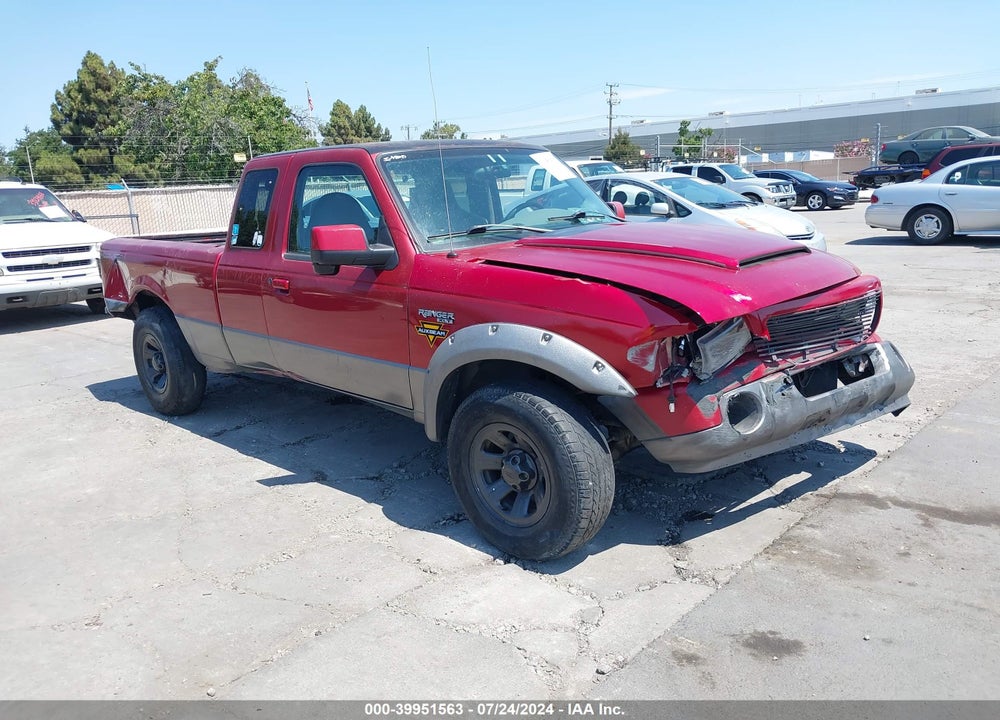 2000 FORD RANGER XL/XLT VIN: 1FTYR14C4YPB29509