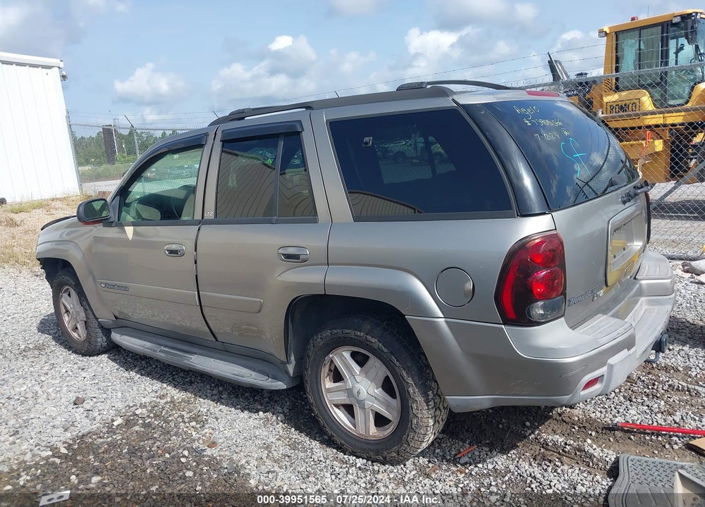 2002 CHEVROLET TRAILBLAZER LTZ VIN: 1GNDS13S622497648
