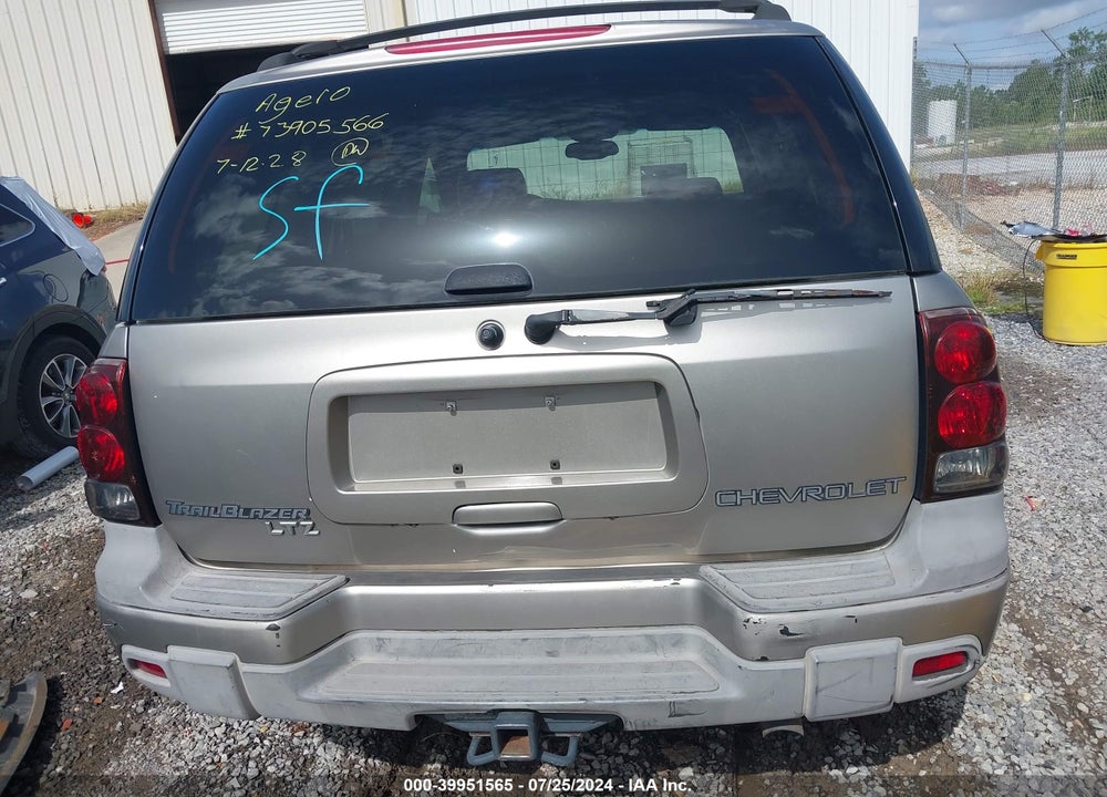 2002 CHEVROLET TRAILBLAZER LTZ VIN: 1GNDS13S622497648