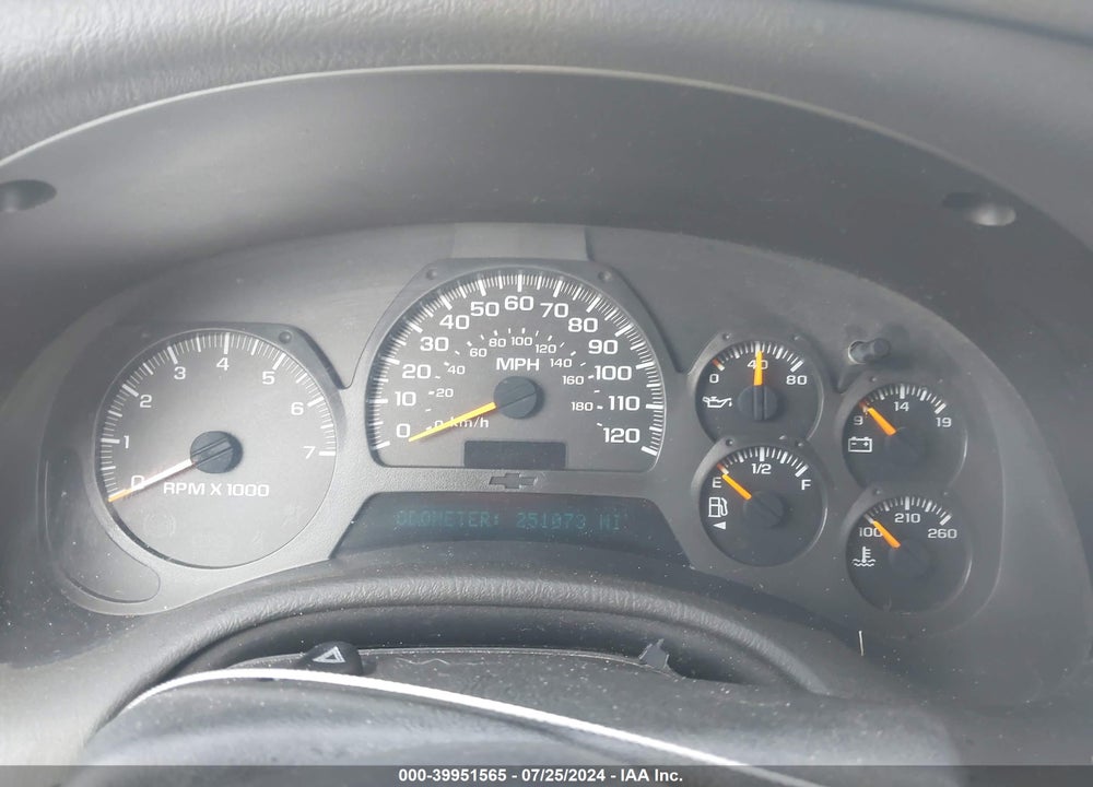 2002 CHEVROLET TRAILBLAZER LTZ VIN: 1GNDS13S622497648