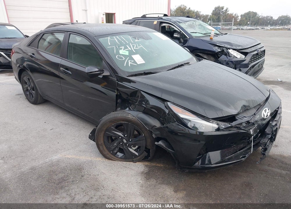 2022 HYUNDAI ELANTRA SEL VIN: 5NPLS4AG6NH077220
