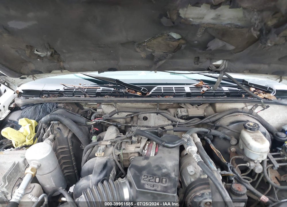 2000 CHEVROLET S-10 VIN: 1GCCS1440YK160681