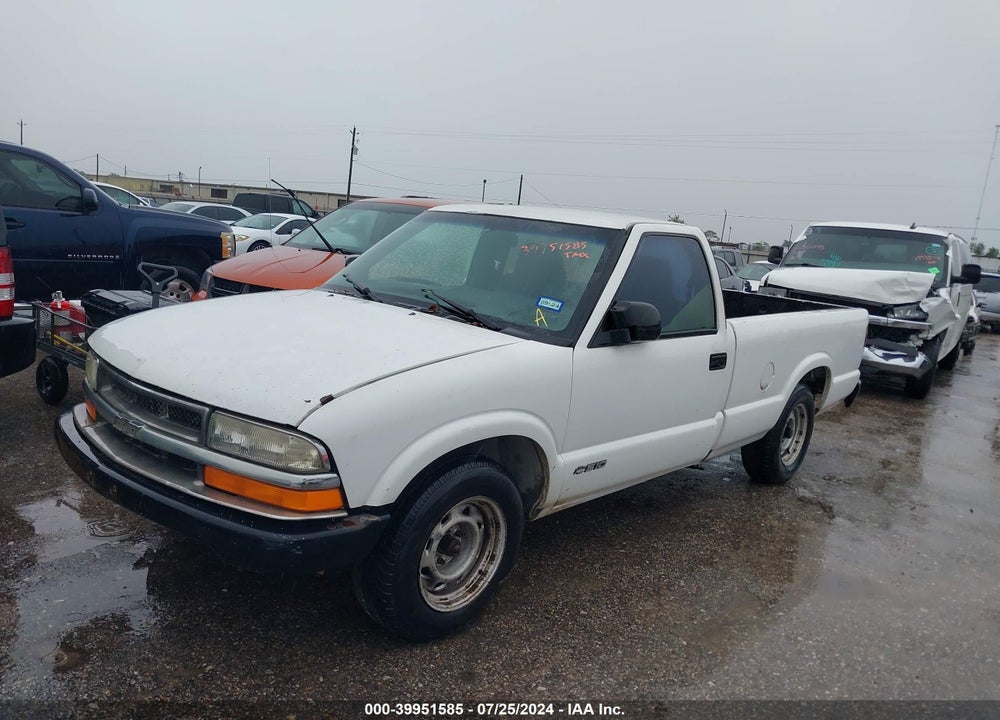 2000 CHEVROLET S-10 VIN: 1GCCS1440YK160681