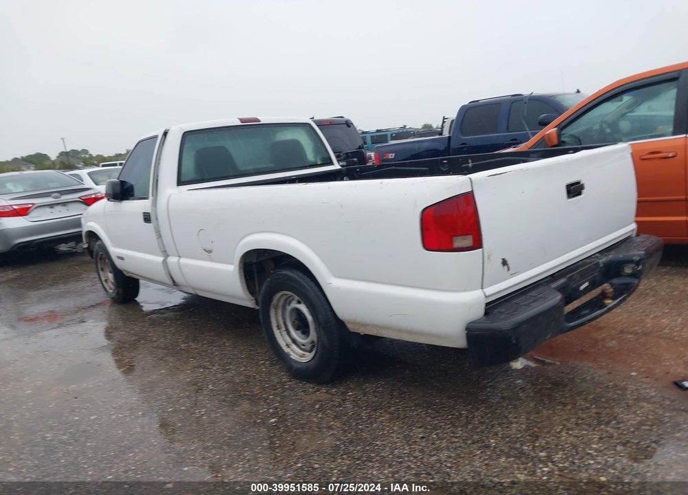 2000 CHEVROLET S-10 VIN: 1GCCS1440YK160681