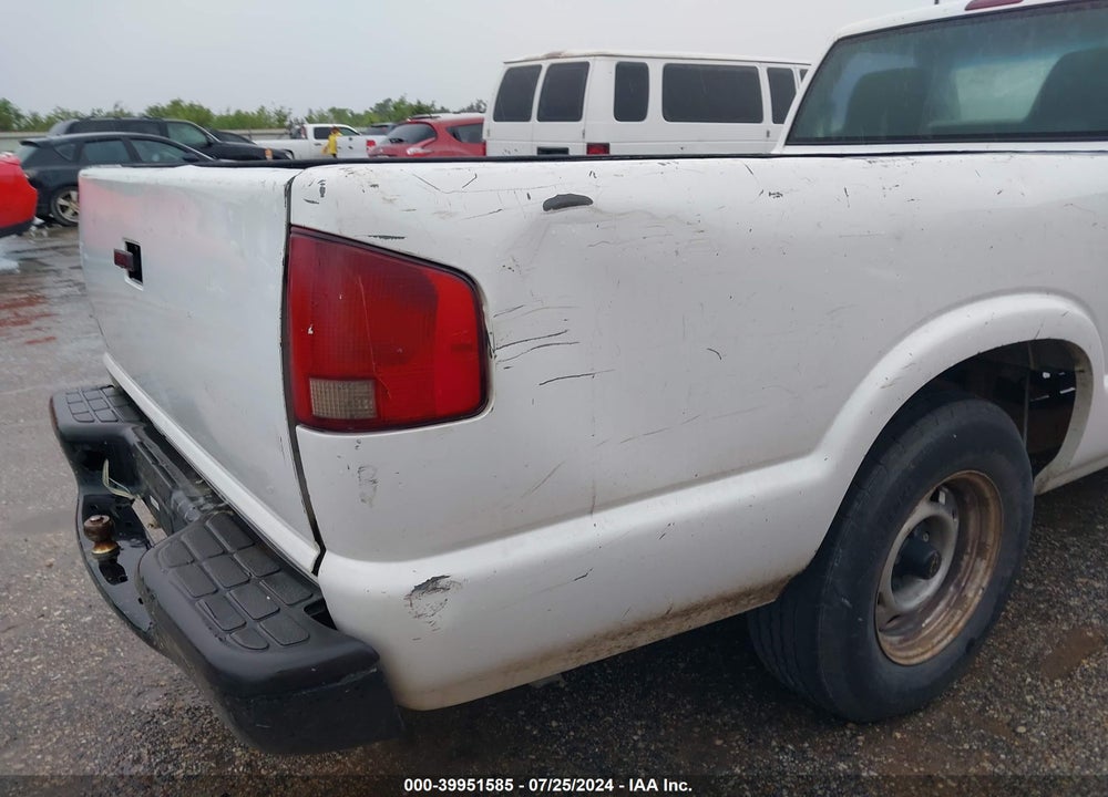 2000 CHEVROLET S-10 VIN: 1GCCS1440YK160681