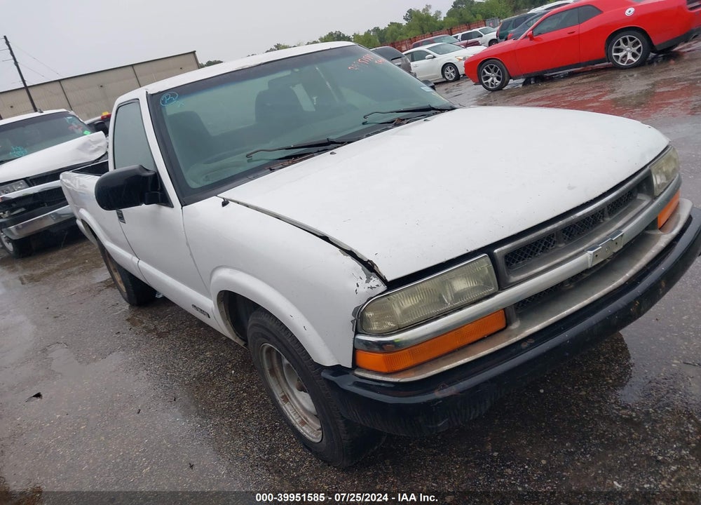 2000 CHEVROLET S-10 VIN: 1GCCS1440YK160681