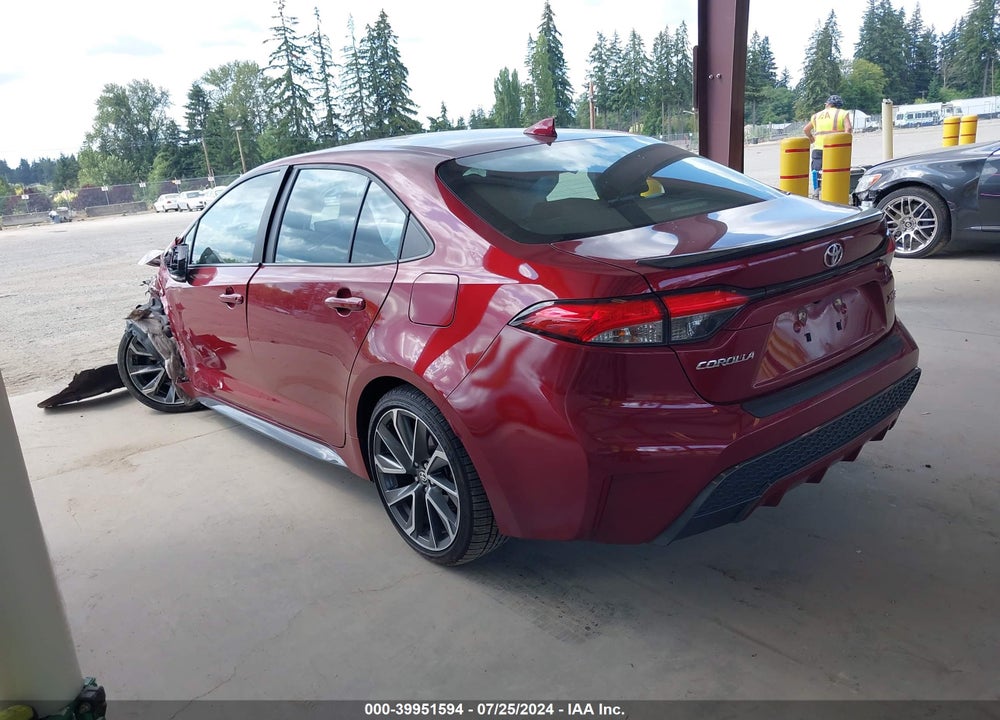 2022 TOYOTA COROLLA XSE/XSE APEX EDITION VIN: 5YFT4MCE9NP098197