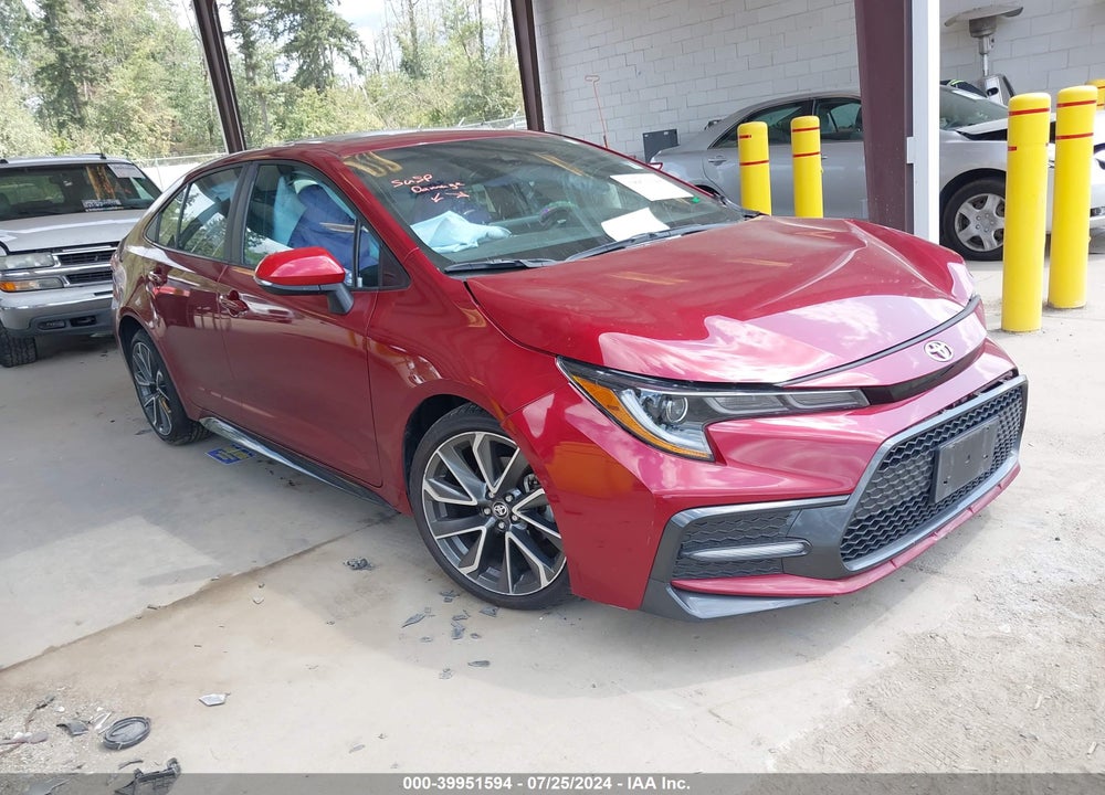 2022 TOYOTA COROLLA XSE/XSE APEX EDITION VIN: 5YFT4MCE9NP098197