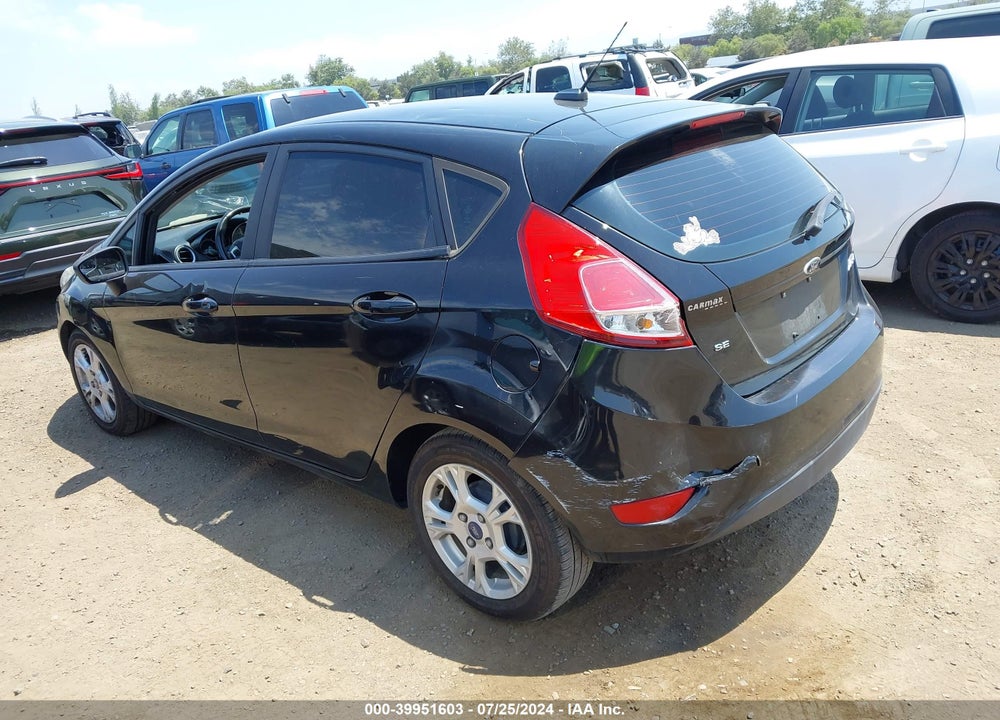 2015 FORD FIESTA SE VIN: 3FADP4EJ8FM211089