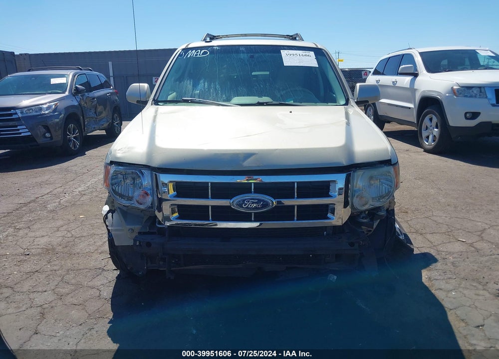 2011 FORD ESCAPE LIMITED VIN: 1FMCU0EG1BKA56376