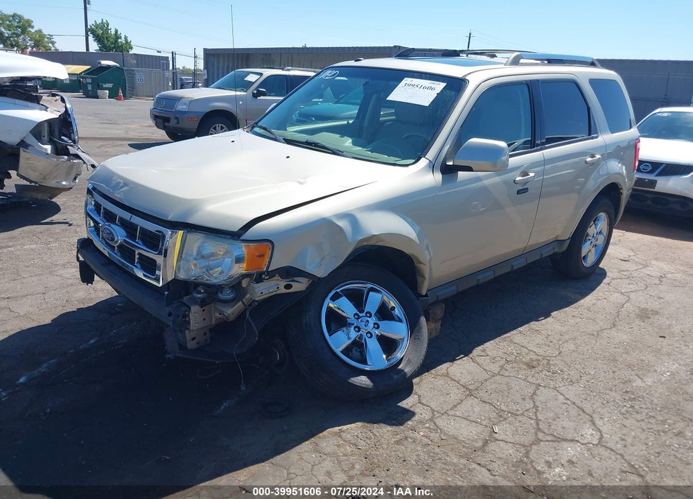 2011 FORD ESCAPE LIMITED VIN: 1FMCU0EG1BKA56376