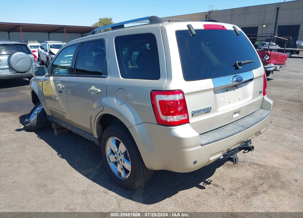 2011 FORD ESCAPE LIMITED VIN: 1FMCU0EG1BKA56376