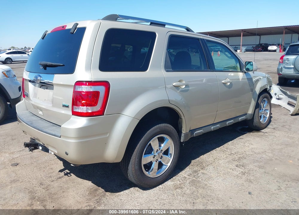 2011 FORD ESCAPE LIMITED VIN: 1FMCU0EG1BKA56376