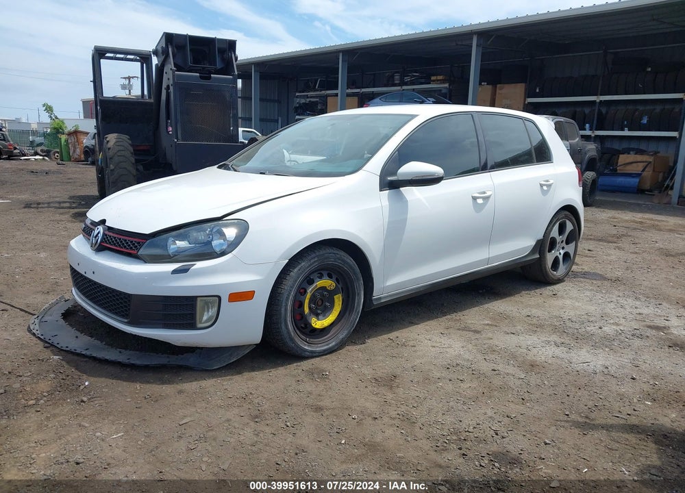 2013 VOLKSWAGEN GTI 4-DOOR VIN: WVWHV7AJXDW121853